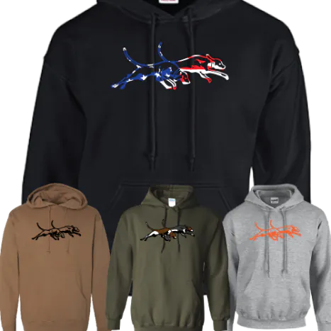 Double U Running Dogs Sweatshirt