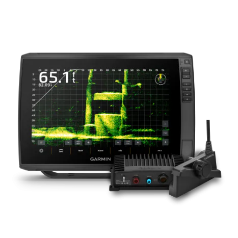 livescope fish finders Garmin EchoMap Ultra2 126sv Finder w/ Plus System (LVS3 Powell Performance Fab and your lure in stunning detail Realtime Fishing with PanOptix LiveScope