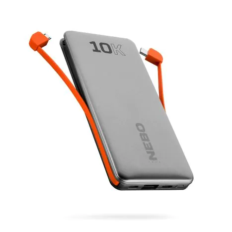 NEBO 10K Powerbank 10000 MAh – Caricatore Rapido Wireless Con Supporto Telefono