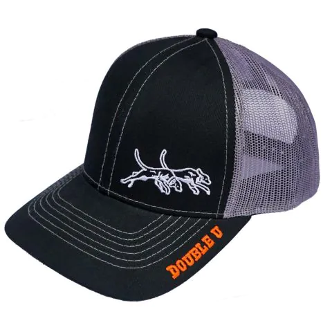 Black and Gray Mesh Back Hat | Double U Hunting Supply