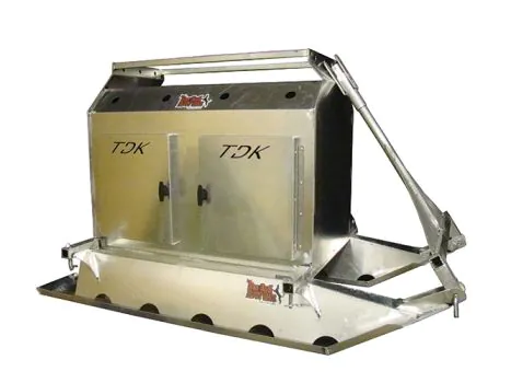 TDK Deep Woods Dog Box Hunting Dog Gear Carrier Double U