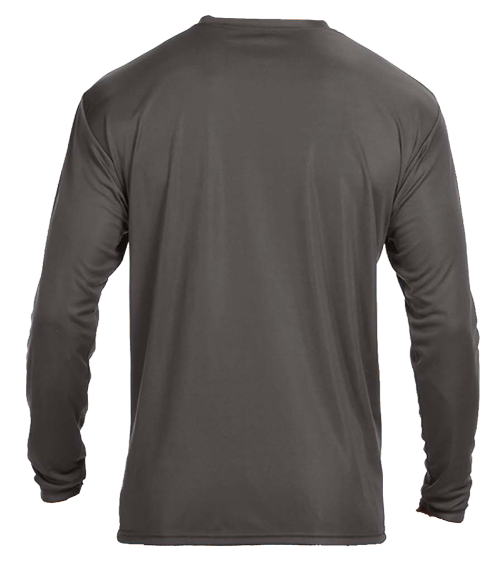 Cooling Long Sleeve-Graphite-3XL