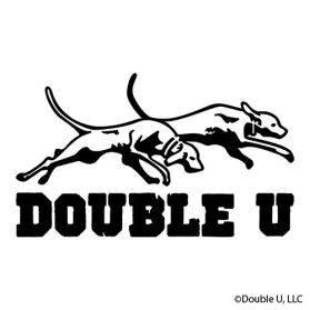 Double U Hunting Supply Dogs Decal