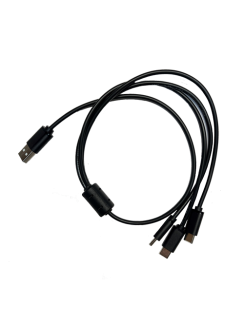 3-Way Split Cable for Alpha 300i/300 and TT25/T20 Collars