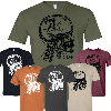 Double U Hounds on the Mind T-shirt
