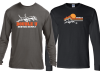 Double U Long Sleeve T-Shirt Builder