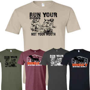 Double U Pointing Dog T-Shirts