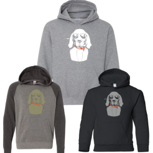 Double U Youth 'Aviator Dog' Sweatshirt