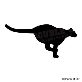Double U Cougar Running Decal