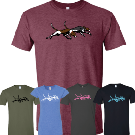 Double U Dogs Ladies T-Shirt