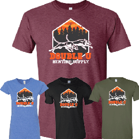  Double U 'Run Like Wildfire' Ladies T-Shirt