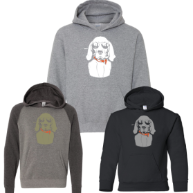 Double U Youth 'Aviator Dog' Sweatshirt