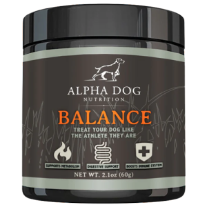 Alpha Dog Nutrition Balance Probiotic for Hunting Dogs