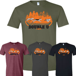 Double U 'Run the Woods Coyote' Hound T-Shirt