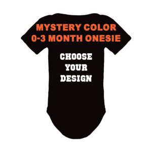 Mystery Color 0-3 Month Double U Onesies