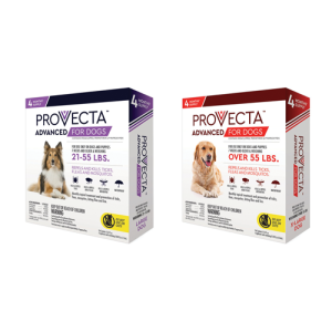 Provecta Advanced Flea and Tick Spot-On for Dogs