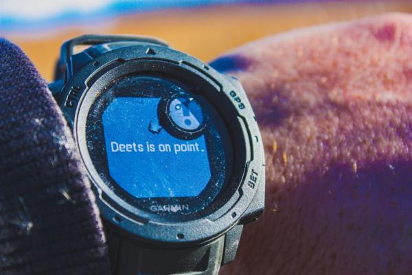 Hands Free Tracking with the Garmin Instinct